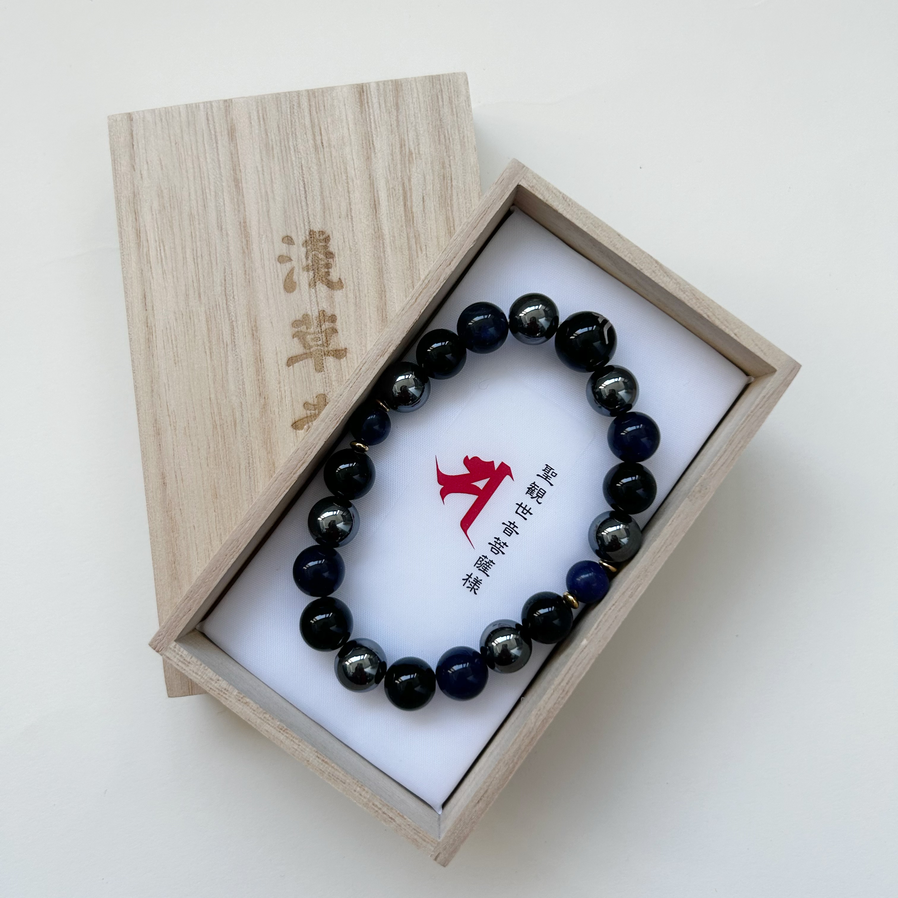 日本代购东京浅草寺黑曜石念珠手艺术潮玩衍生品/展览