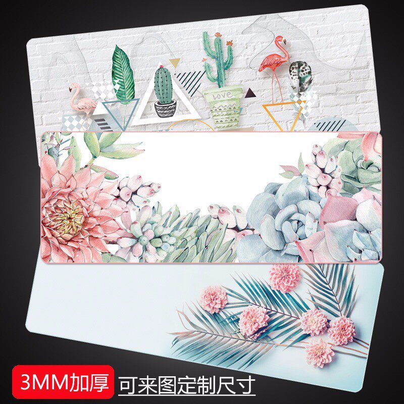 鼠標墊北歐火烈鳥超大防水卡通遊戲鎖邊桌墊辦公電腦鍵盤防滑桌墊在類目 居家日用, 保暖貼/懷爐/保暖用品, 桌上暖墊中 - 來自Buy2taobao.com提供專業的淘寶代購服務