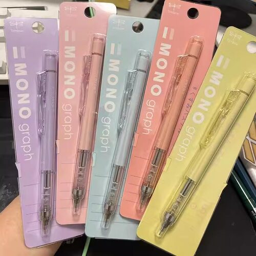日本Tombow蜻蜓限定DPA-132雾面限定学生自动铅笔烟熏10周年0.5mm