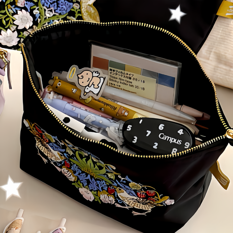 新品KOKUYO国誉V&A博物馆联名笔袋大容量文具袋莫里斯藏品托特包,文具电教/文化用品/商务用品,笔袋,淘宝优惠券,粉丝福利购,淘宝优惠卷