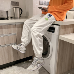 New spring and summer Hong Kong style high waist and slim casual pants for boys and girls