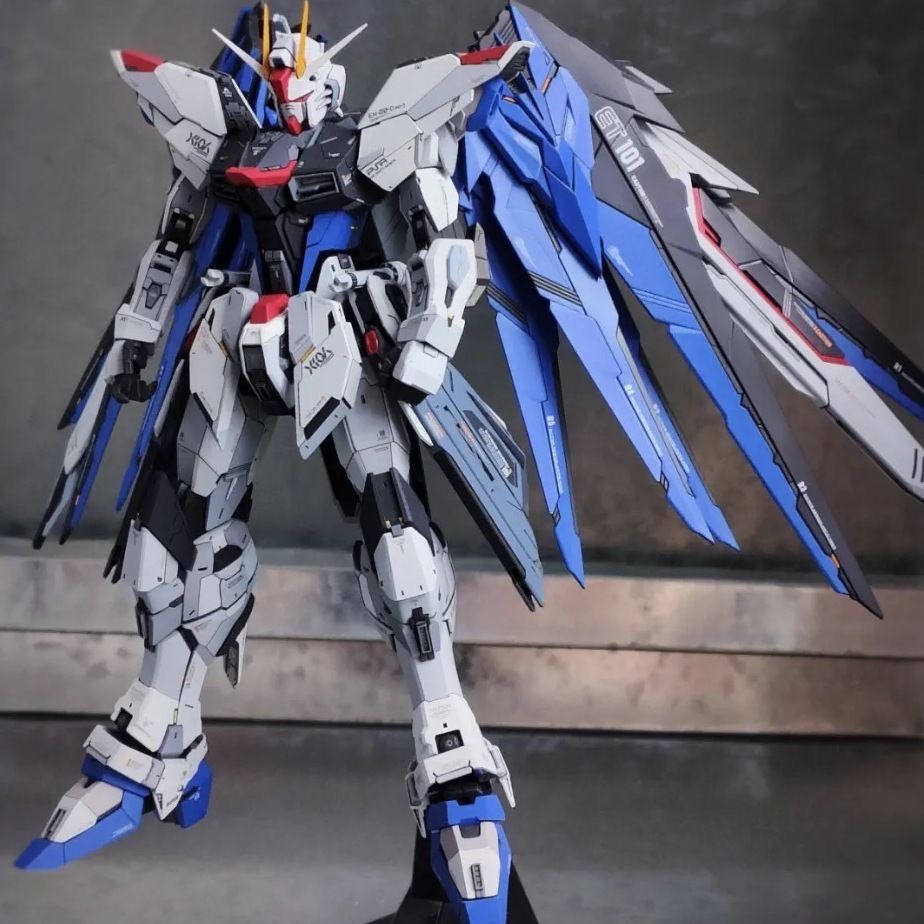 新生自由HG强袭自由MG机甲模型红异端独角兽拼装自由战士高达手办