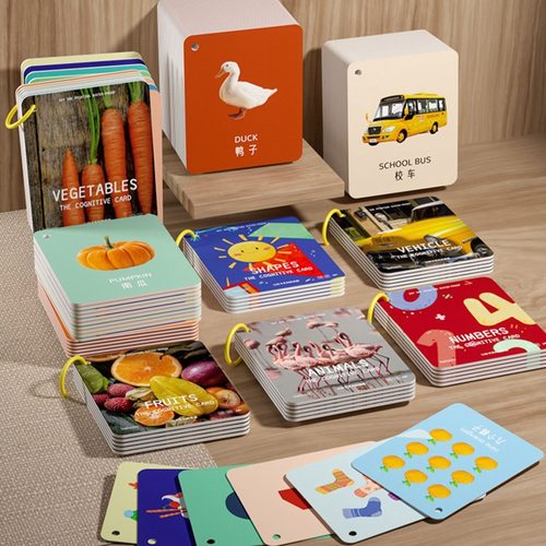 宝宝认知卡片婴儿早教启蒙情绪