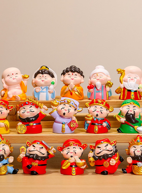 摆件桌面钟馗蕊杰树脂可爱