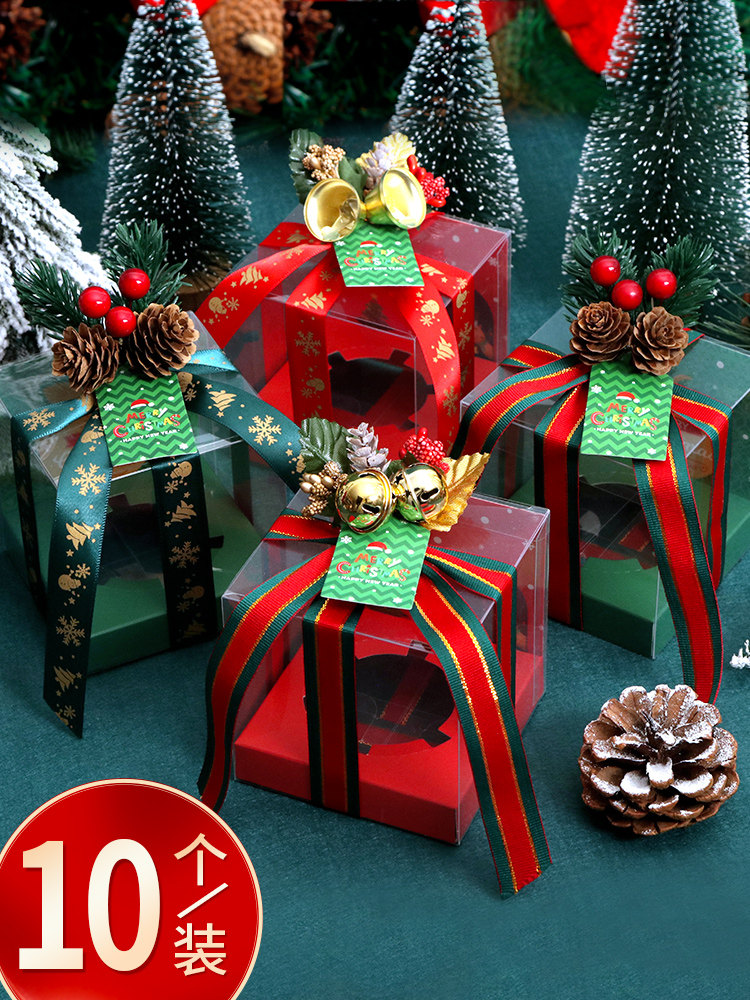christmas eve apple gift box christmas small gift decoration