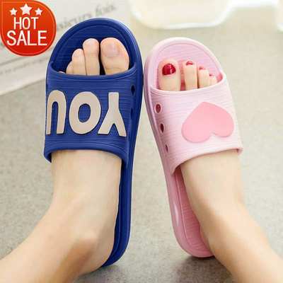 New bathroom slippers for women summer home with indoor