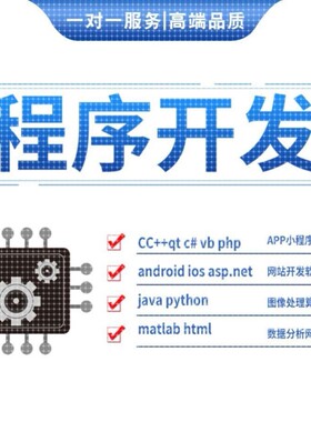python代编程调试matlab软件开发php代码编写c++语言java深度学习