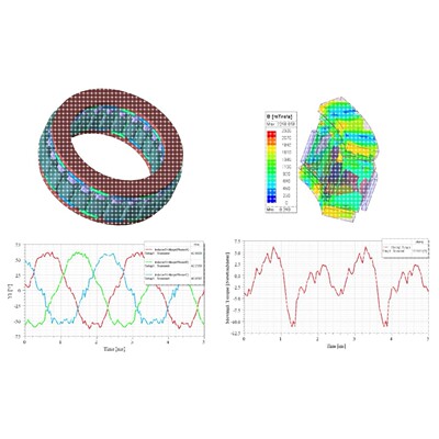 电机设计/仿真代做/Maxwell/Motorcad/workbench/热仿真