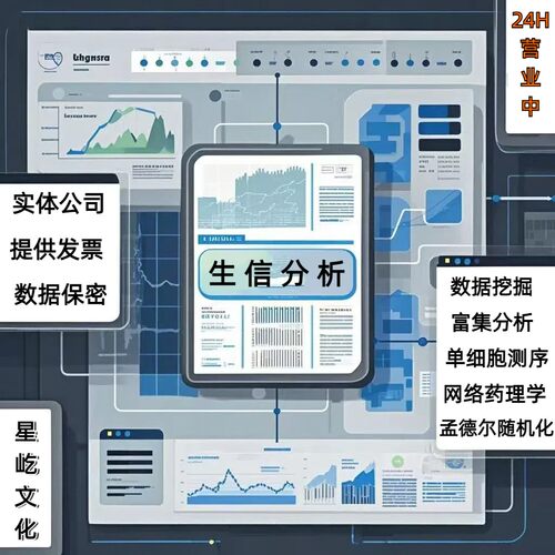 生信分析分子对接转录组网络药理学孟德尔随机化TCGA/GEO数据库