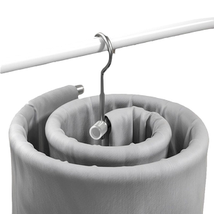 晒被子神器螺旋式晾衣架阳台家用大圆形旋转凉被套床单的专用衣架