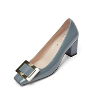 Haze Blue Patent Leather 6,5 см. Следуйте