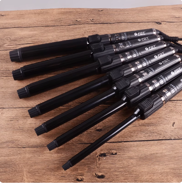 FBT发廊电卷棒专业调温不伤发陶瓷卷发棒梨花头大卷发神器影楼用