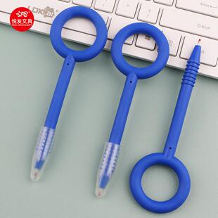 谈话安全笔 调查专用笔 防吞咽笔 黑笔芯 笔尖受力回缩防穿受伤