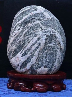 正宗泰山石敢当天然石头原石镇宅补角风水石摆件办公室家居靠山石