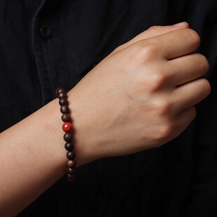 越南芽庄黑棋楠沉香手串奇楠女式高端赵丽颖同款真品优质七夕礼物