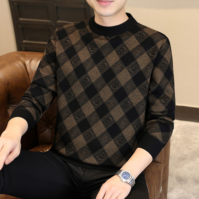 卫衣男款加厚冬季高端休闲毛衣