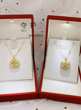 五角星橄榄枝军嫂S925纯银项链兵哥哥送女友军旅原创异地情侣首饰