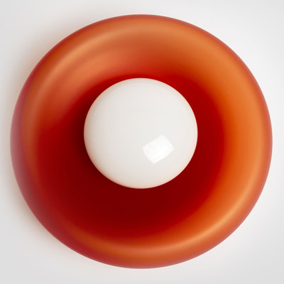 设计师的潮流店轻奢多彩圆盘壁灯