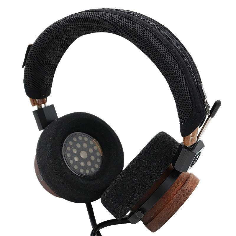 适用GRADO歌德RS1e头戴式耳机头梁套横梁保护垫柔软透气网布遮挡耳机皮质老化部分耳机配件横梁垫