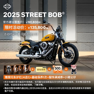 Street 尾款 Bob® 非全款 门店支付 街霸定金 哈雷戴维森2025