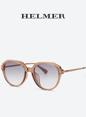 HELMER圆框高颜值太阳眼镜
