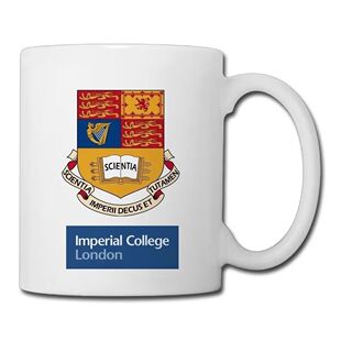 帝国理工学院简约学院陶瓷马克杯办公室桌面摆件牛奶杯纪念礼品