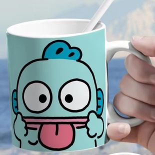 人鱼汉顿小丑鱼陶瓷马克杯办公室桌面摆件家用牛奶杯学生生日礼物