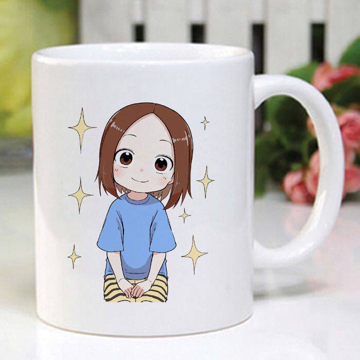 擅长捉弄的高木同学陶瓷马克杯办公室桌面摆件家用牛奶杯咖啡杯图片
