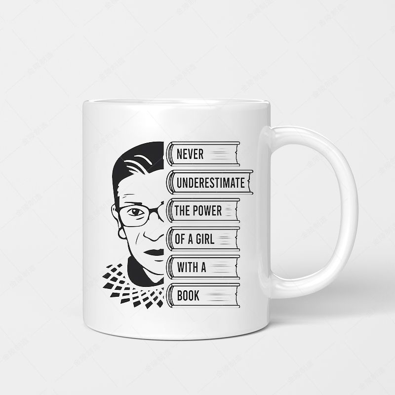 大法官法律系露丝巴德金斯伯格周边陶瓷马克杯家办公咖啡杯牛奶杯