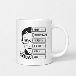 大法官法律系露丝巴德金斯伯格周边陶瓷马克杯家办公咖啡杯牛奶杯