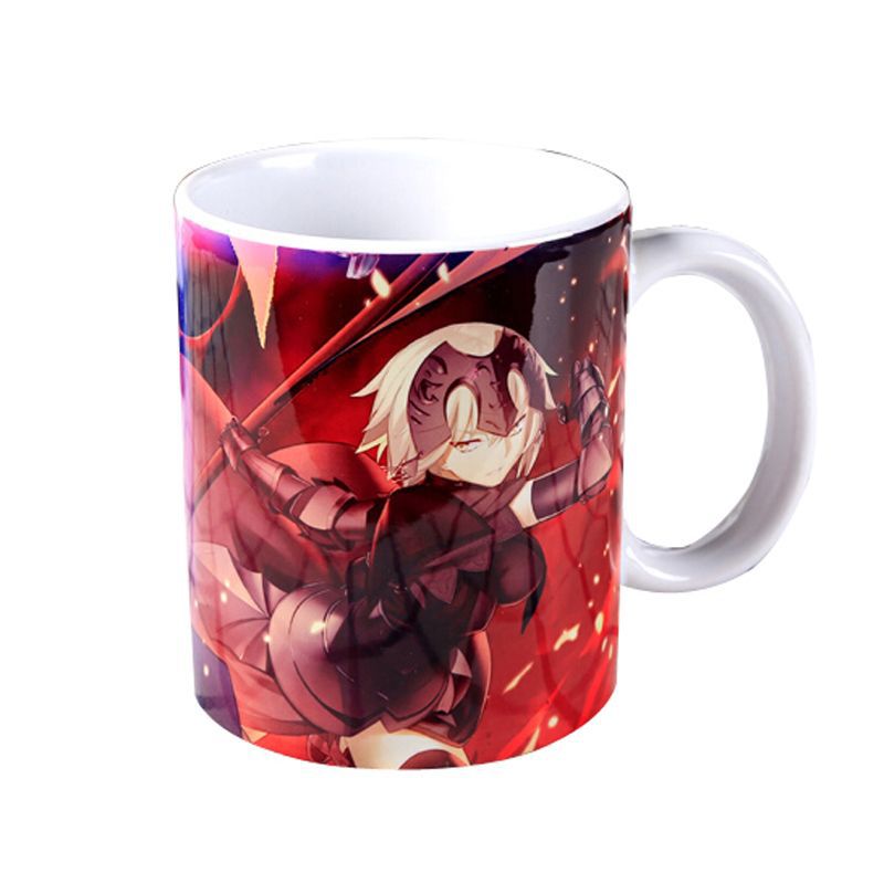 动漫黑贞德周边动漫马克杯陶瓷