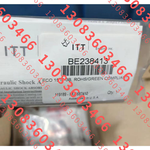 ITT液压缓冲器 ECO 15IF-3B  BE238413