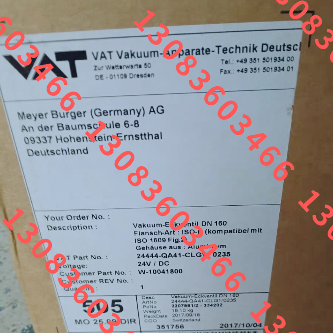 VAT角阀W-10041800 24444-QA41-CLG1/0235 议价