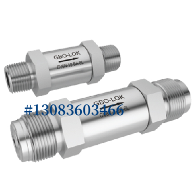GBO-LOK冠博高纯单向阀CV-8V-1-EP-6L/CV-4T-1/3-NBR-AP-6L