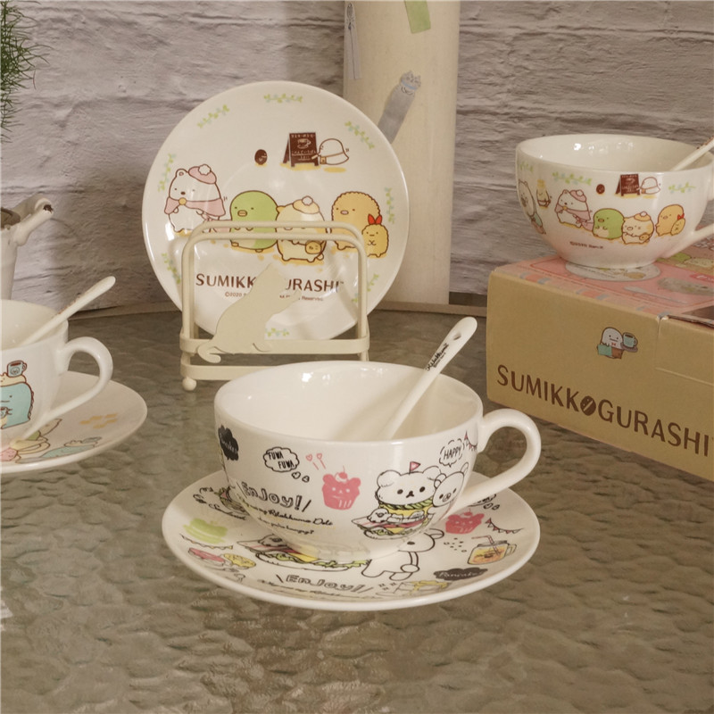 可爱小熊下午茶杯碟3件套