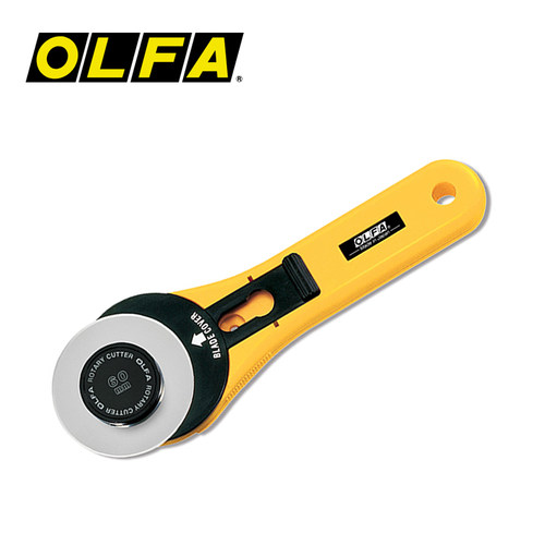 正品日本olfa旋转式拼布滚刀