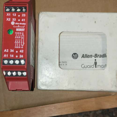 适用#继电器AB罗克韦尔MSR5T安全继电器，型号440R-B2议价