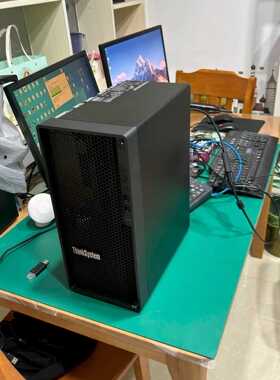 联想服务器 ThinkSystem ST45 V3 4124P 四核TS90X升级塔式主机