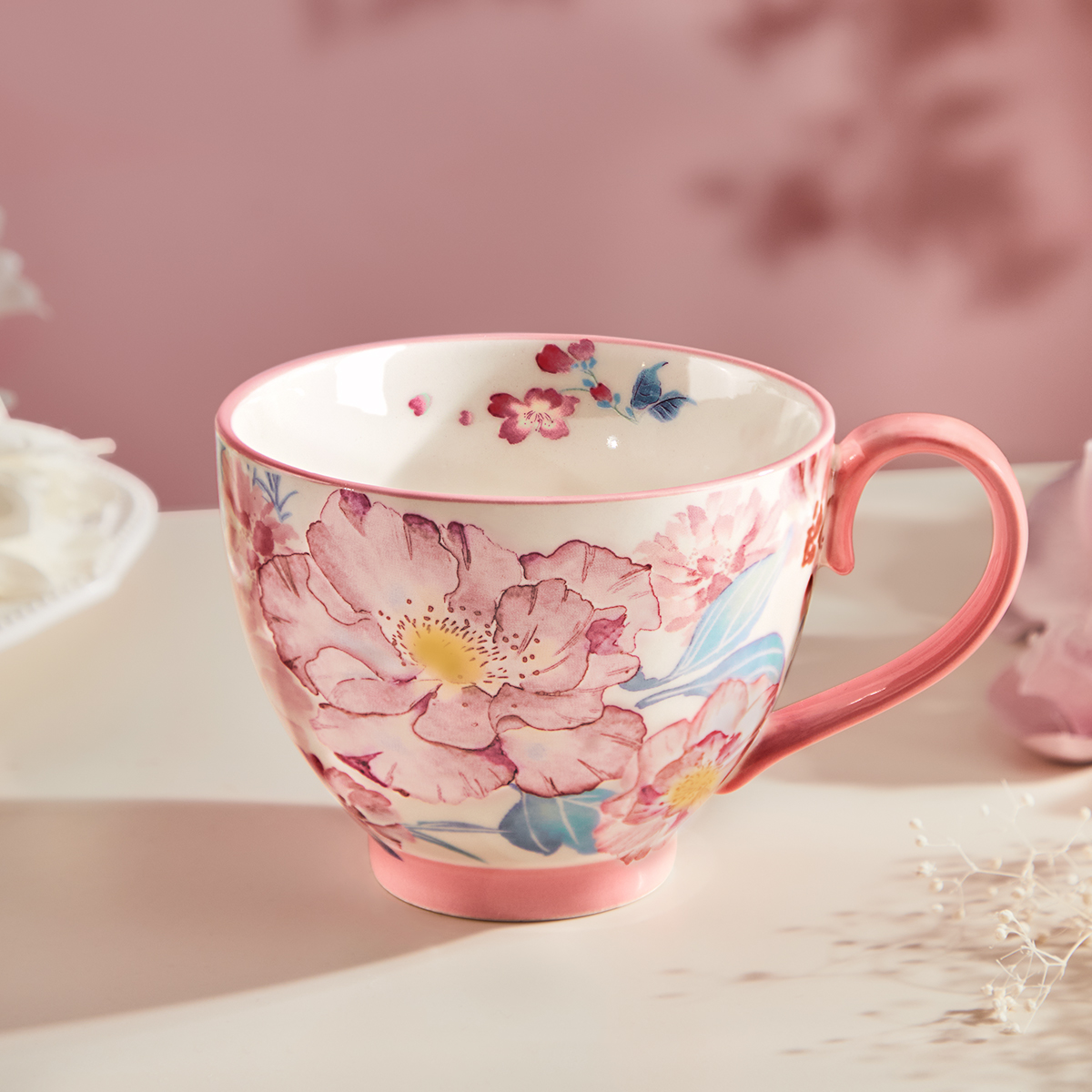 高颜值陶瓷咖啡杯女士个人专用