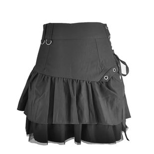Korean Skirt Sweet Kawaii Summer Black Women Retro
