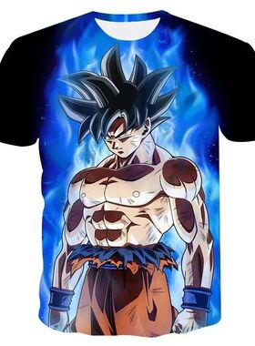 Diseny Dragon Ball Z T Shirt Children Kawaii Funny Summer
