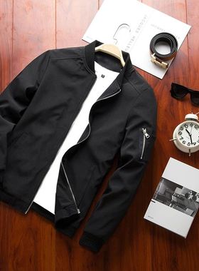 Men's Bomber Zipper Jacket Male Casual Streetwear Hip Hop Sl