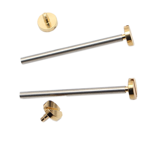 手表带配件紧打钉连接杆 适用GC古驰耳钉CK耳杆K1S21120/KIS21100