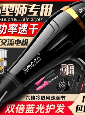 6500W护发廊进口大功率电吹风机型师专业家用大风筒9900W理发店造
