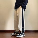 直播品质编织抽绳束脚雪尼尔休闲裤男大码欧棉绒束脚裤K808P50，男装休闲裤，电商A073