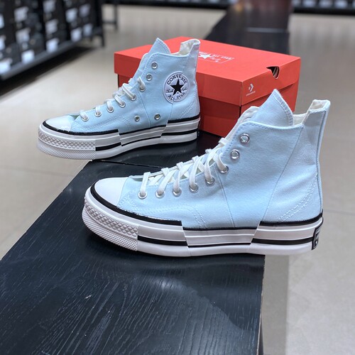 CONVERSE休闲男女高帮厚底增高鞋