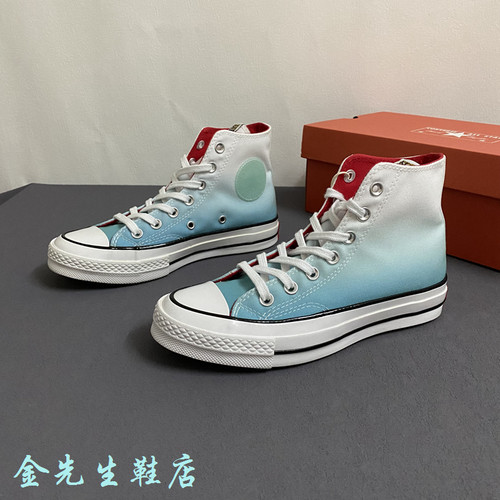 帆布鞋匡威休闲高帮男女