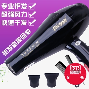 正品发廊理发店专用飞力斯牌沙漠子吹风机冷热风静音风暴负离