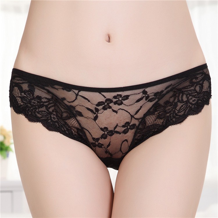 透明可视性感诱惑内裤低腰小码
