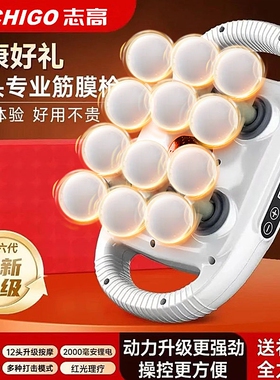 志高专业筋膜枪家用肌肉按摩器背